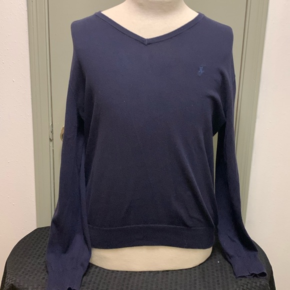 Polo Ralph Lauren Other - Polo Ralph Lauren Pima Cotton Navy Size Large  Mens Lightweight V Neck EUC